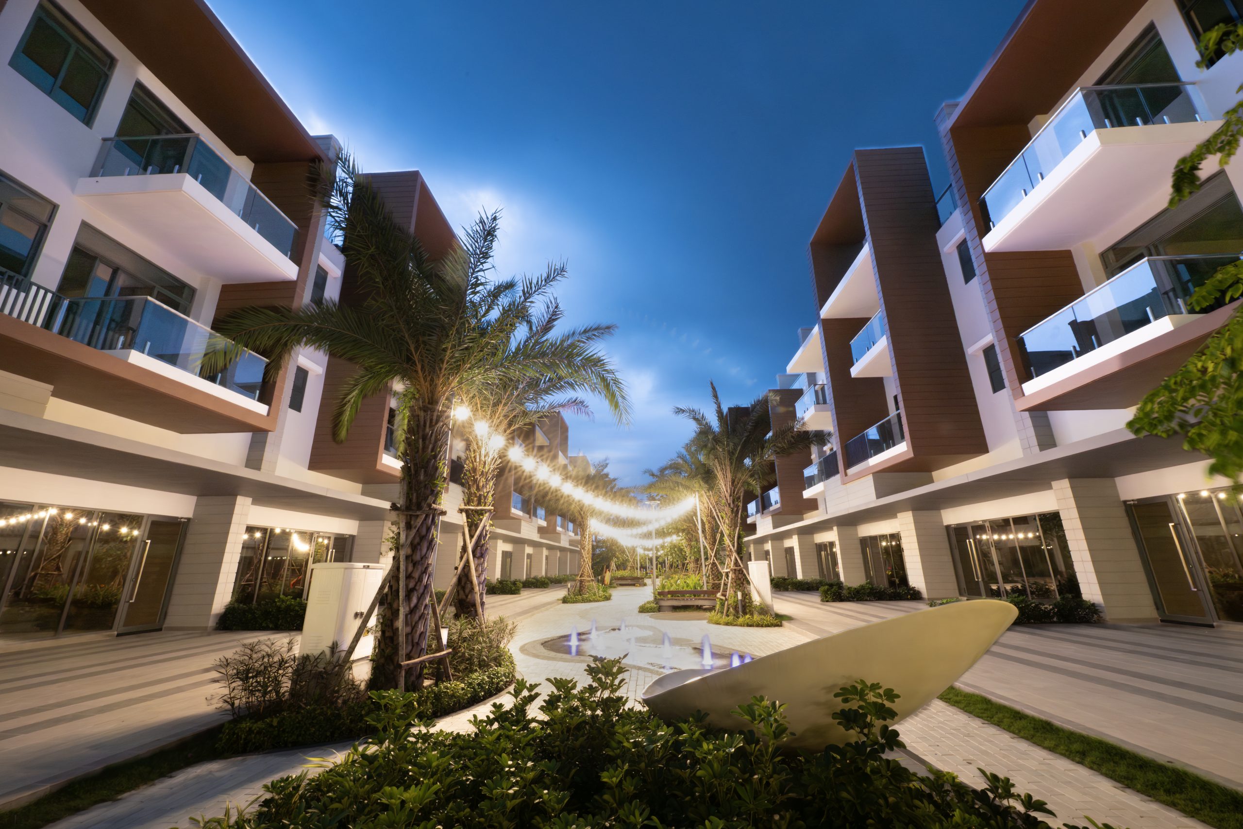 Slider Landscape Night View